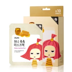 Masque tissu à l'extrait de miel pour visage 10 YADAH