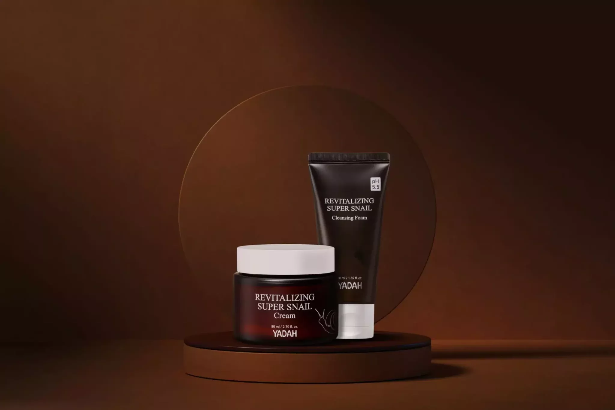 Duo Bave d'Escargot - Gel Nettoyant + Crème Super Revilatisante