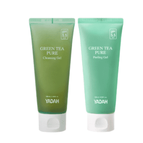 Gel Nettoyant Démaquillant + Gel Exfoliant au thé vert