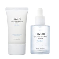 DUO GLOW Bamboo hyaluronic LUVUM - Sérum+Crème