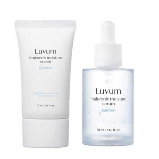 DUO GLOW Bamboo hyaluronic LUVUM - Sérum+Crème
